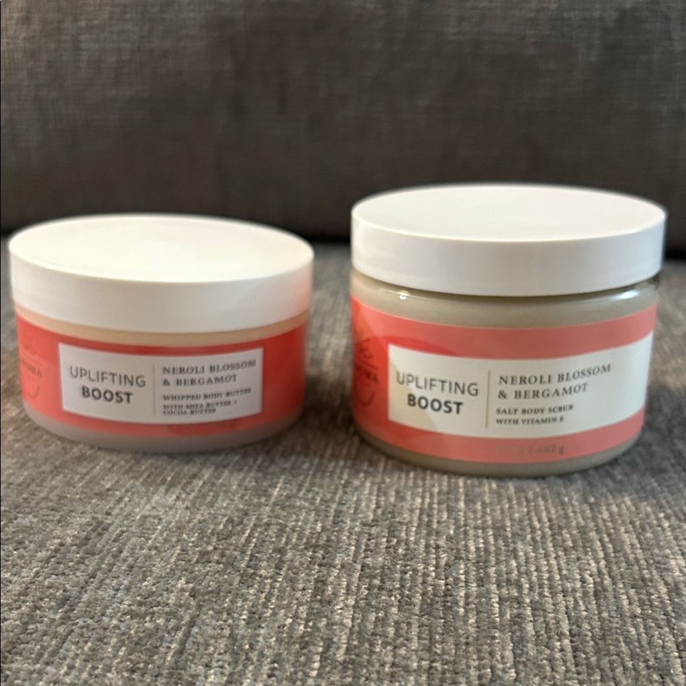 Bath & Body Works Uplifting Boost Duo - Pink and White